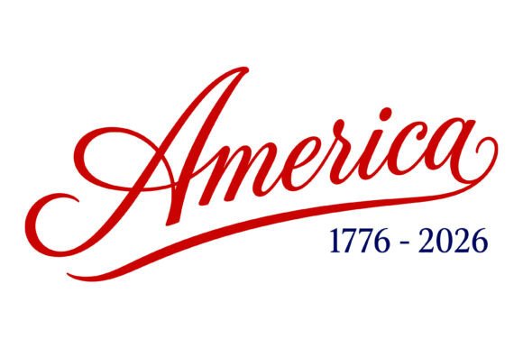 America 250th Script SVG: Graphics for T-Shirt Designs