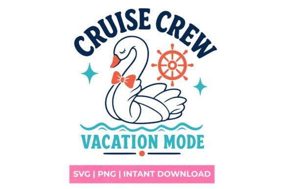 Cruise Crew Vacation Mode Swan SVG Review