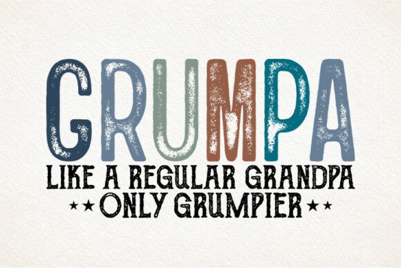 Grumpa SVG: Retro Graphics for T-Shirt Designs