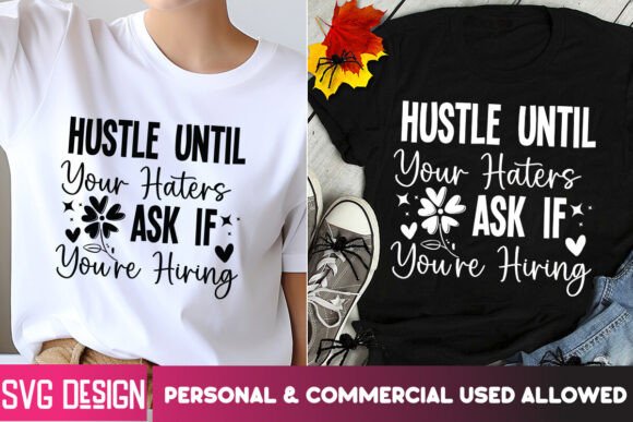 Hustle Graphics for T-Shirt Designs & Web