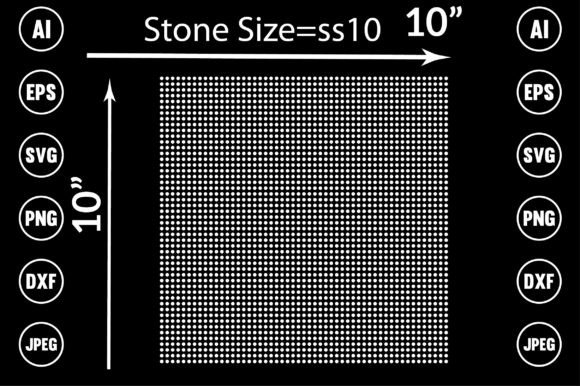 Pattern Rhinestone Design: Premium Graphics for T-Shirt Designs