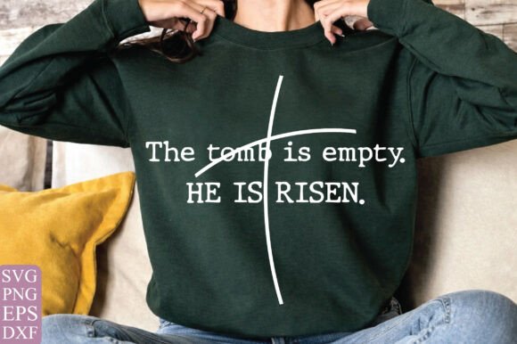 Review: He is Risen PNG Easter Tomb Design SVG